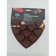 FORMA SILIKONOWA SERCA 10SZT SI01M003