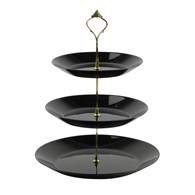 PATERA 3-POZIOMOWA SONIA CZARNA