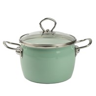 GARNEK EMALIOWANY ZIELONY MARYNA 16CM TT-QX16