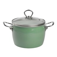 GARNEK EMALIOWANY ZIELONY MARYNA 18CM TT-QX18