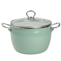 GARNEK EMALIOWANY ZIELONY MARYNA 22CM TT-QX22