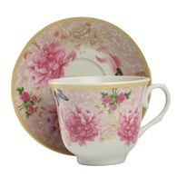 KPL. 2 FILIŻANEK ZE SPODKIEM 250ML COSMEA FE-FL03