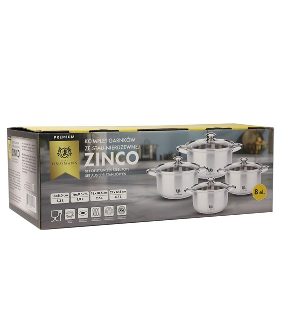 KPL. GARNKÓW 4SZT 14/16/18/22 ZINCO KHS1