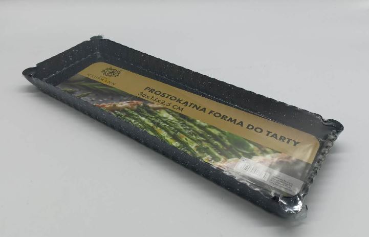PROSTOKĄTNA FORMA DO TARTY 36 x 13 x 2,5 CM