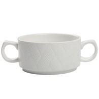 BULIONÓWKA CERAMICZNA 300ML BIAŁA FS0408