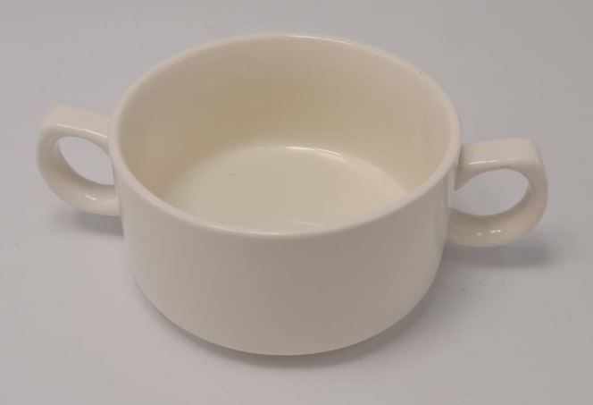 BULIONÓWKA CERAMICZNA 300ML BIAŁA FS0407