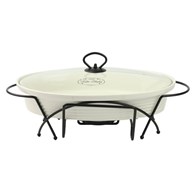 NACZYNIE Z PODGRZEWACZEM 2,5L CX9281 OVAL BIAŁY