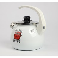 CZAJNIK EMALIOWANY 2,5L  BE HAPPY   VK-2711