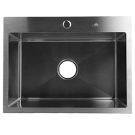 ZLEW JEDNOKOMOROWY 60X45X20CM LS6045SHB-SATIN