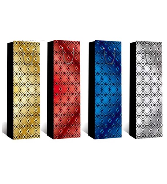 TORBA PREZENTOWA NA WINO 35x12x9CM 23KC-2134-2
