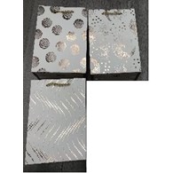 TORBA PREZENTOWA GOLD DECAL 26x32x10CM 23KA-1998-2