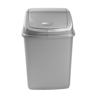 KOSZ NA ŚMIECI 5L SZARY VK122061