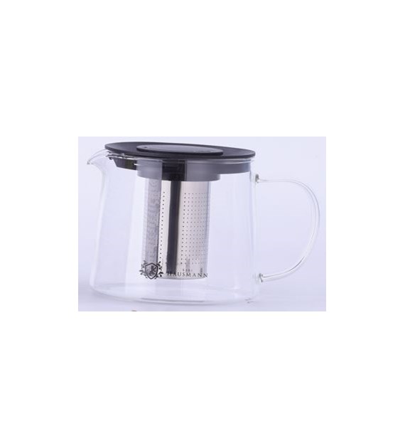 DZBANEK SZKLANY Z ZAPARZA. 1000ML AMBER JMHF083B