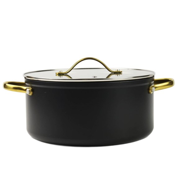 GARNEK ALUMINIOWY HANYS 24CM 4.7L SEG003