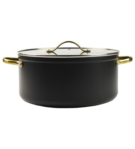 GARNEK ALUMINIOWY HANYS 28CM 7.5L SEG004