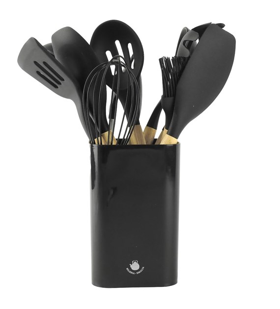 KPL.SILIKON PRZYBORY CZERŃ SILESIA 12SZT KCCJ001