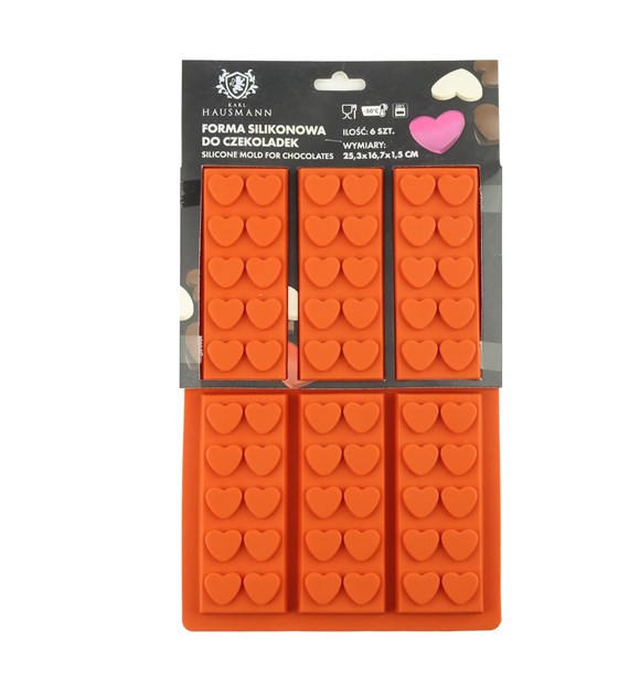 FORMA SILIKONOWA DO CZEKOLADEK 6SZT JSC3716