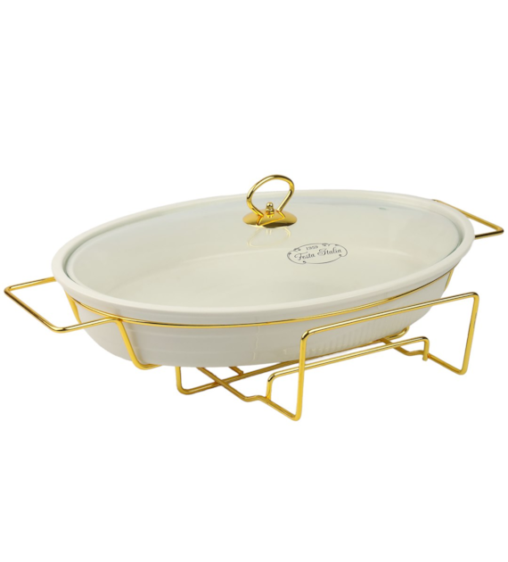 NACZYNIE Z PODGRZEWACZEM 3L CX3167B-T9 OVAL  BIEL