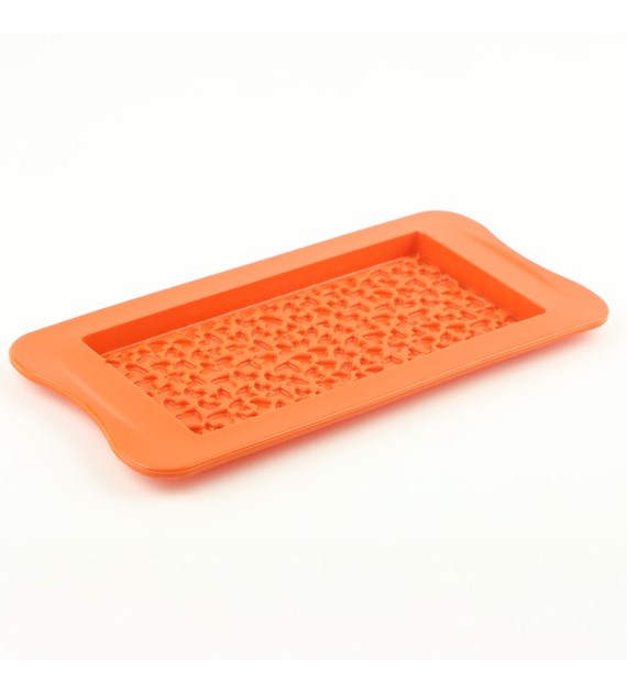 FORMA SILIKONOWA TABLICZKA CZEKOLADY SERCA JSC3239