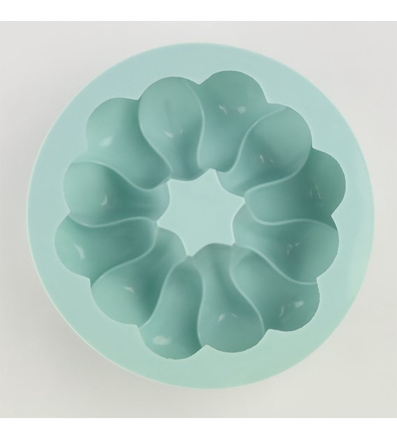 FORMA SILIKONOWA  CIAST/DESERÓW OKRĄGŁA 3D JSC3053