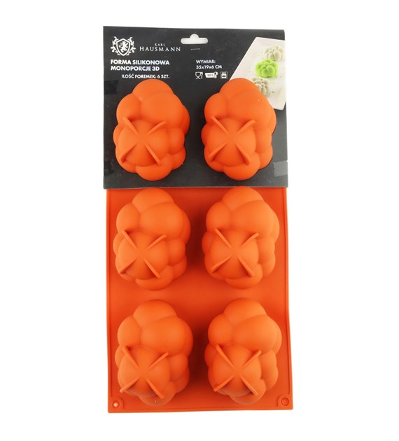 FORMA SILIKONOWA MONOPORCJE CHMURKA3D 6SZT JSC2969