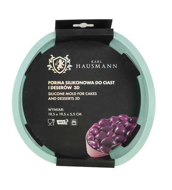 FORMA SILIKONOWA CIASTA/DESER BĄBLE 3D JSC2866