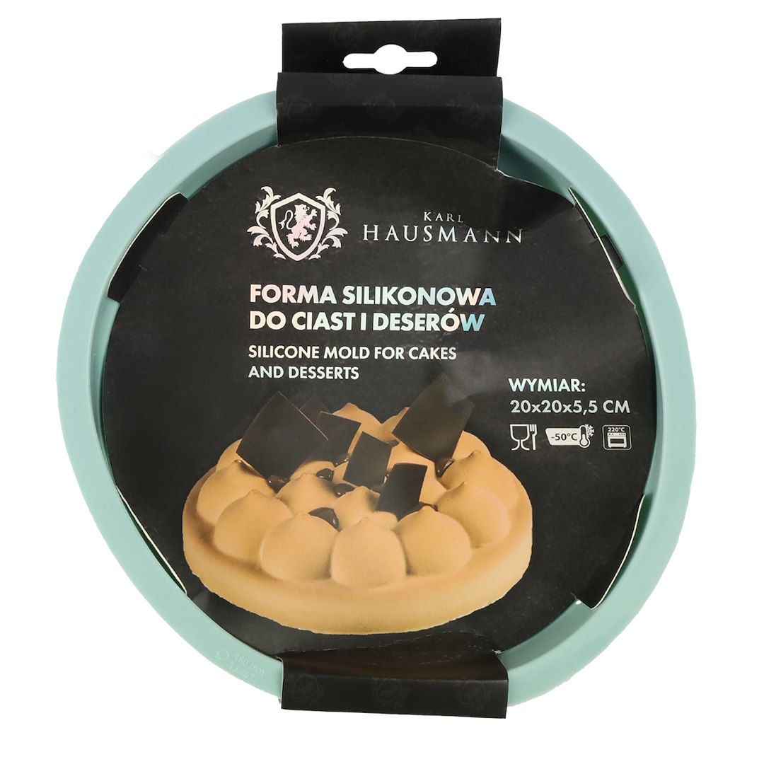 FORMA SILIKONOWA DO DESERÓW OKRĄGŁA JSC2491