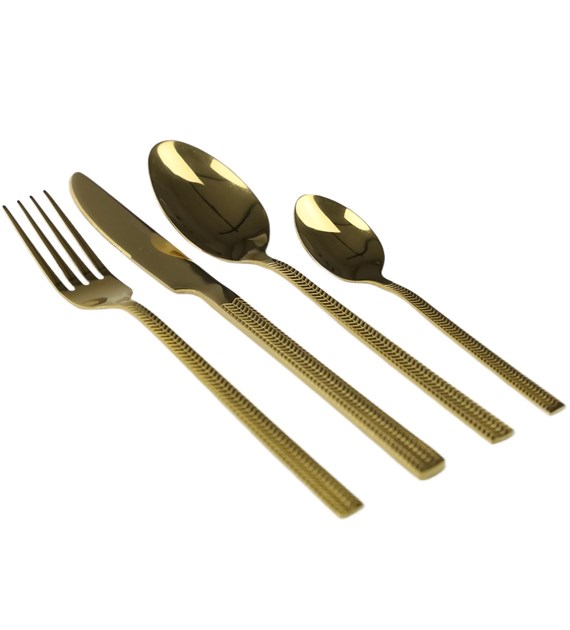 KPL.SZTUĆCÓW 24EL ZŁOTE JAGNA Q-007