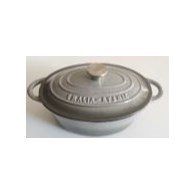 BRYTFANNA ŻELIWNA EMALIA 4L 29CM LUDWIKA SE01G SZ