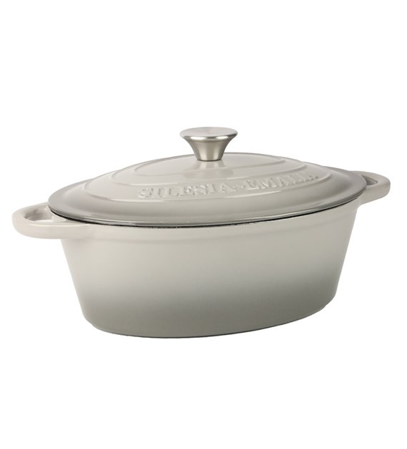 BRYTFANNA ŻELIWNA EMALIA 4L 29CM LUDWIKA SE01G SZ