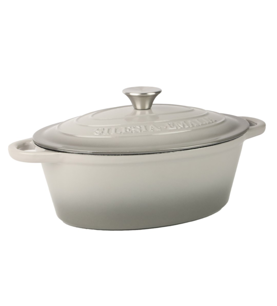 BRYTFANNA ŻELIWNA EMALIA 4L 29CM LUDWIKA SE01G SZ