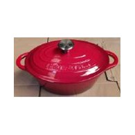 BRYTFANNA ŻELIWNA EMALIA 4L 29CM LUDWIKA SE01R CZ
