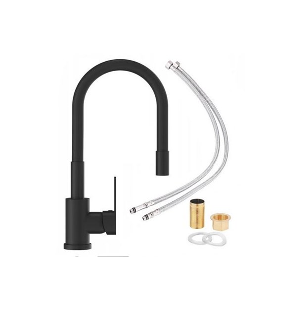 BATERIA KUCHENNA REGULOWANA CZARNY WINHAUS542