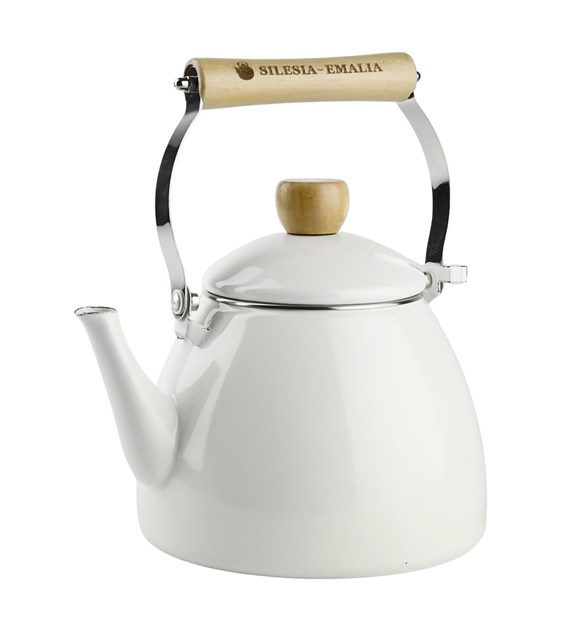 CZAJNIK EMALIOWANY LUCJAN 2L BIAŁY ZP0131