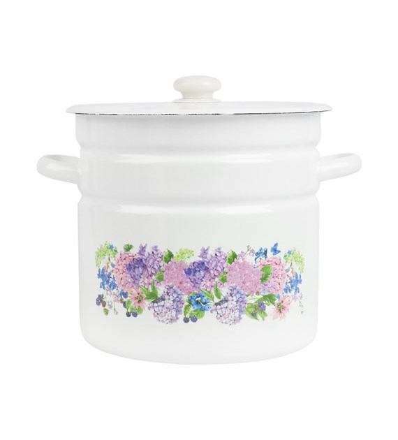 GARNEK ZDOBIONY HORTENSJA 12L Z/P 26CM VK-1624