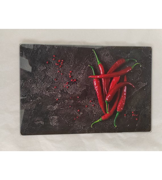 DESKA SZKLANA 20x30CM PAPRYCZKI CBSD2030-1