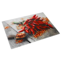 DESKA SZKLANA 25x35CM PAPRYKA CBSD2535-1