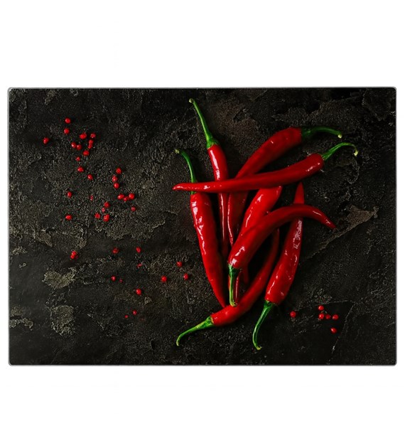 DESKA SZKLANA 30x40CM PAPRYCZKI CBSD3040-1