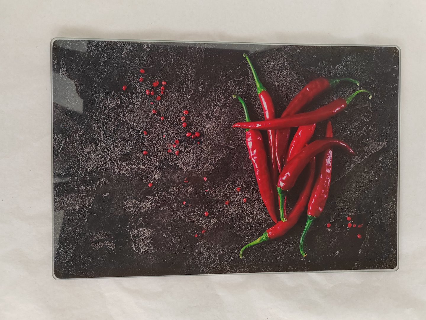 DESKA SZKLANA 30x40CM PAPRYCZKI CBSD3040-1
