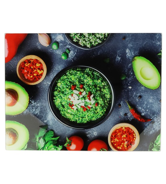 DESKA SZKLANA 30x40CM WARZYWA CBSD3040-5