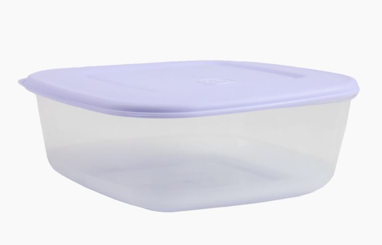 POJEMNIK DO ŻYWNOŚCI KWADRATOWY LILAC 3L VK167015