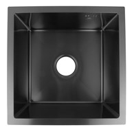 ZLEW JEDNOKOMOROWYCZARNY 44X44X20 LS-4444SHA-BLACK