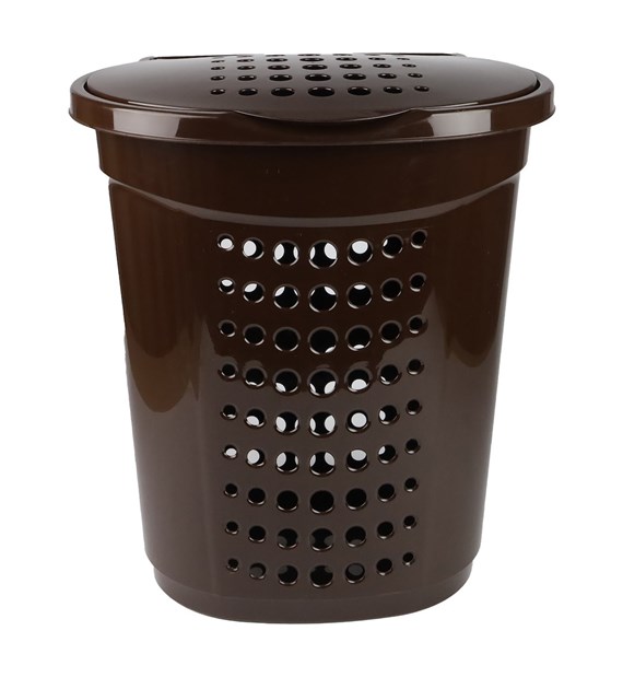 KOSZ NA PRANIE 60L 50X39X59CM  BRĄZ VK122053