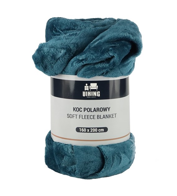 KOC 160x200CM CIEMNY TURKUS 25KB2322-T