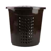 KOSZ NA PRANIE NAROŻNY 45L 40X40CM BRĄZ VK122051