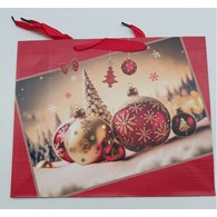 TORBA PREZENTOWA ŚWIĄTECZNA 23x18x9CM 25KB1168-1