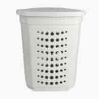 KOSZ NA PRANIE 60L 50X39X59CM ECRU VK122053