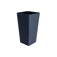DONICZKA RATTAN WYSOKA GRANIT 27X27X51CM VK115041