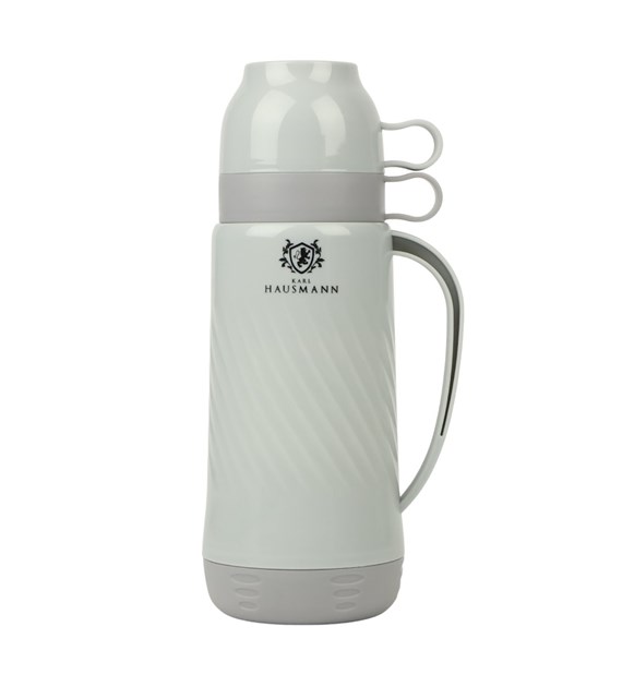 TERMOS SZKLANY WKŁAD 0,6L SZARY 77T060