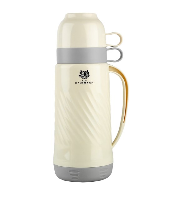 TERMOS SZKLANY WKŁAD 1L BEŻOWY 77T100